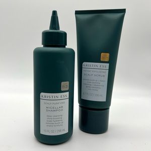 Kristen Ess Exfoliating Scrub & Scalp Purifying Shampoo ( OPENED - Used )